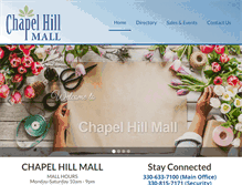 Tablet Screenshot of chapelhillmall.com